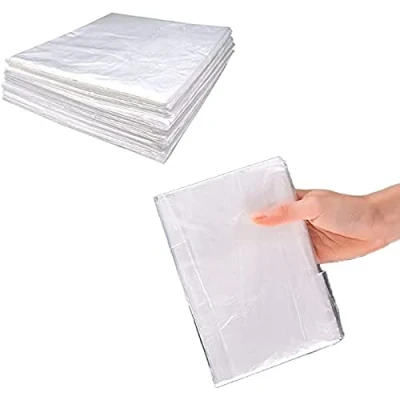 Image of AIBOLO Disposable Sauna Blanket Liners, 50PCS Plastic Bags for Body Wrap Used Inside A Far Infrared Blanket,Sauna Osmotic
