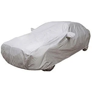 Image of Redlution Large Waterproof Car Cover, Protects against Sun, UV Rays, Rain, Snow, Ice and General Dirt, Silver, 535 x 178 120cm