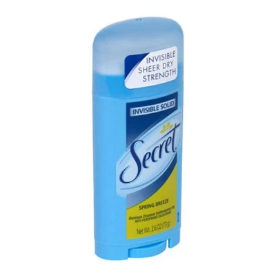 Image of Secret Sheer Dry Solid Antiperspirant &amp; Deodorant Spring Breeze 2.6 Oz