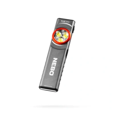 Image of NEBO Slim Mini Rechargeable 250 Lumen Compact Pocket Flashlight, Portable, Water and Impact Resistant Flashlight