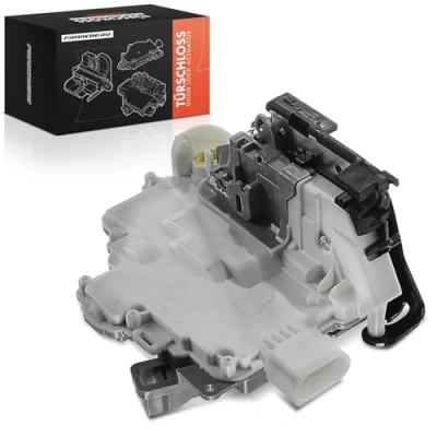 Image of Frankberg Door Lock Actuator Front Left Passenger Side 9 Pins Compatible With Q7 4L SUV 2006 2015 4LB 2010 P.a.s.s.a.t 3C5 Estate 2005 2018 T.i.gu.a.n 5N_ 2007 Replace# 3C1837015A