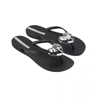 Image of Ipanema Women&#039;s Maxi Fashion III FEM Flip Flop, Black/Onix, 1/2 UK