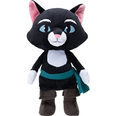 Image of Schmidt Spiele 42779 Kitty Velvet Paw 26 cm The Boot Cat Plush Toy, Colourful