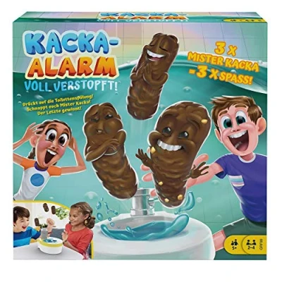 Image of Mattel Games Kacka Alarm voll verstopft