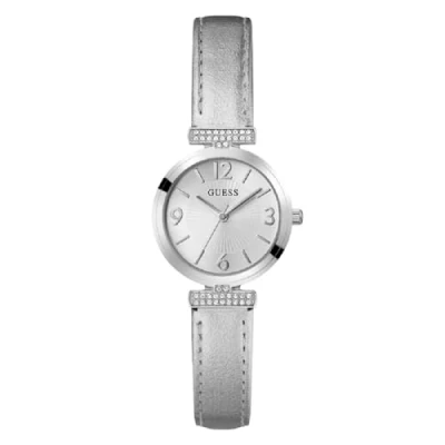 Image of GUESS Array Trendy GW0614L1 Women&#039;s Time Only Watch, Strap