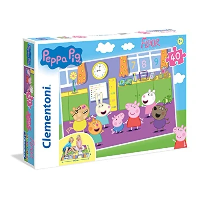 Image of Clementoni 25458, Peppa Pig Puzzle for children, 40 pieces