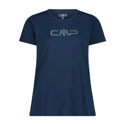 Image of CMP Women&#039;s T Shirt with Floral Fantasy 30C6246 Blue grey