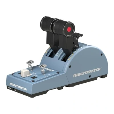 Image of Thrustmaster TCA Quadrant Airbus Edition Black, Blue Flight Sim PC
