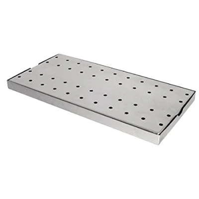 Image of Drip Tray with Insert 400X200mm Stainless Steel Serving Platter New Features