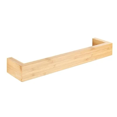 Image of WENKO Bamboo Towel Rail 40 cm Brown 85.5 x 20 50.5