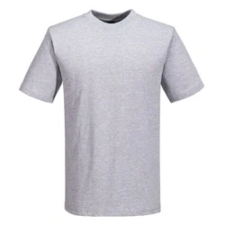 Image of Portwest Turin Premium T Shirt, Size: L, Colour: Heather Grey, B195HGRL