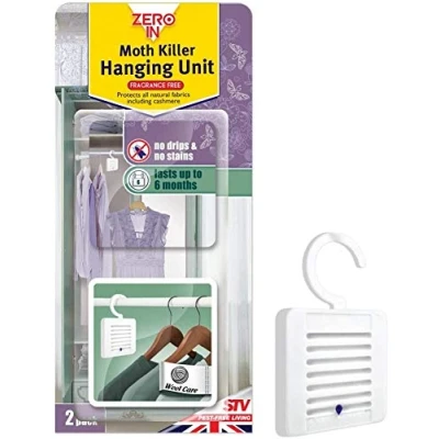 Image of Zero In Moth Killer Hanging Units Pack Of 2