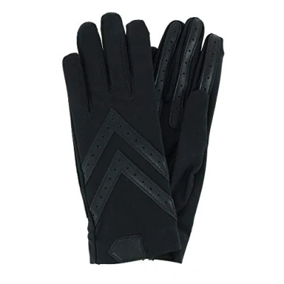 Image of Isotoner Women&#039;s Unlined Touchscreen Driving Gloves, Small/Medium, Black