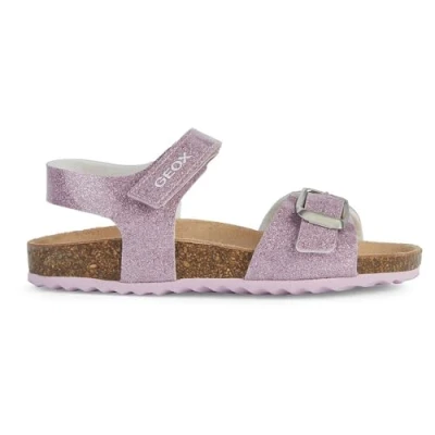 Image of Geox J Adriel Girl C Sandal, Pink, 7 UK Child