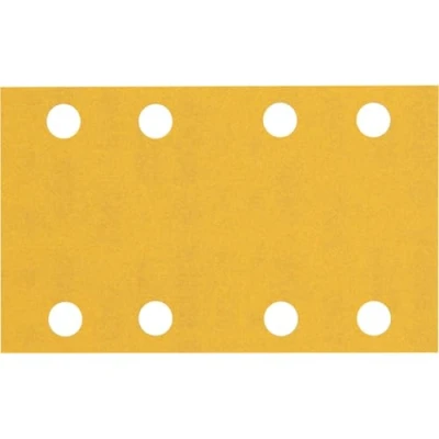 Image of Bosch Professional 10x Expert C470 Sandpaper (for Hardwood, Paint on wood, 80x133 mm, Grit 240, Accessories Orbital Sander)