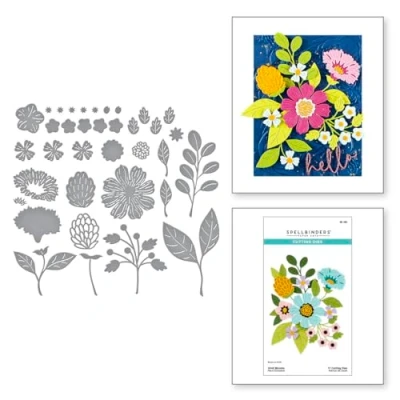 Image of Spellbinders Vivid Blooms Etched Dies from The Expressions Collection