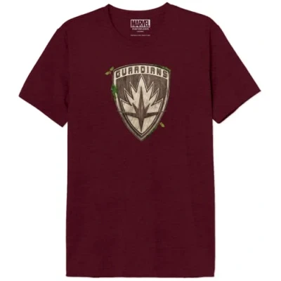 Image of Marvel Men&#039;s Megugamts0162 T Shirt, Bordeaux Melange, L