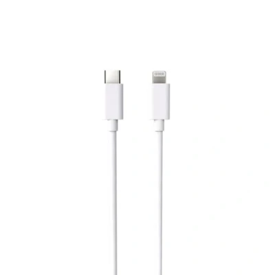 Image of Spello USB C to Lightning White Cable, Apple Certified, MFi Charge &amp; Sync, Power Delivery 60W, Data Transfer 480Mbps, 1.2m, for Devices,