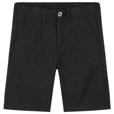Image of CityComfort Boys Chino Shorts with 2 Pockets, Elasticated Waist (Charcoal, 13 14 Years)
