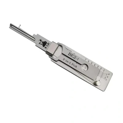 Image of BE2 7 LiShi 2 in 1 Lock Pick and Decoder, Home Door Civil Picking Key Reader, Professional Locksmith Tool