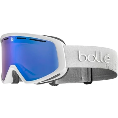 Image of Bolle Cascade Lightest Grey Matte Bronze Blue Cat 3 Ski Goggles