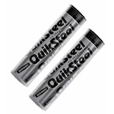 Image of 2 x Quiksteel Steel Reinforced Epoxy Putty 56.8g