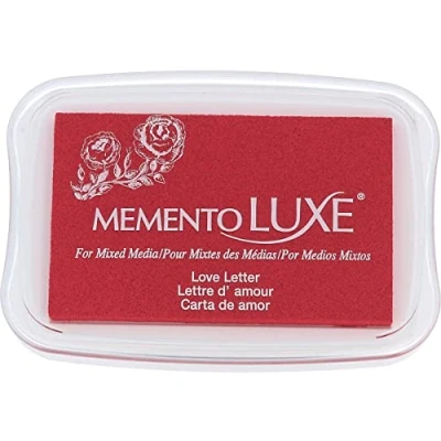Image of Tsukineko Memento Luxe Mixed Media Ink Pad Love Letter