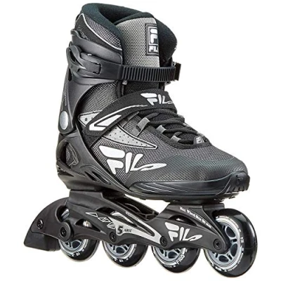 Image of FILA SKATES 010619120 LEGACY COMP Inline skate Men&#039;s BLACK/GREY Size 9