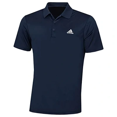 Image of adidas Golf Performance Polo shirt, Men&#039;s, Size: Medium, Collegiate navy