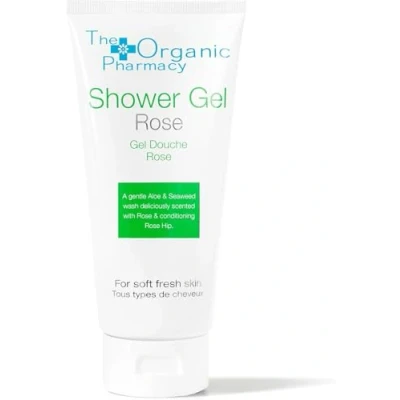 Image of The Organic Pharmacy Rose Shower Gel, 200ml Soothe and Cleanse, Uplifting, Sulphate Free, With Rosehip, Aloe, Seaweed, All Skin Types, 63%