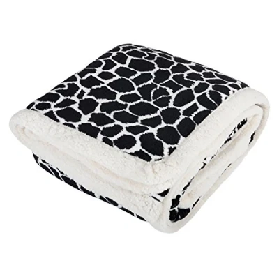 Image of Micro Pro Giraffe Animal Print Luxury Fleece Blanket Soft Sherpa Sofa Bed Throw 130x160cm