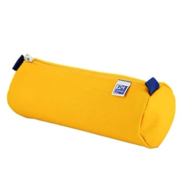 Image of Oxford, Kangoo Kids Large Round School Pencil Case, 22 cm, Yellow