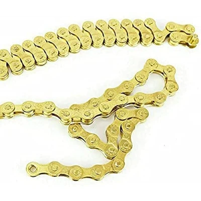 Image of Brompton 96 link Chain folding bike in GOLD
