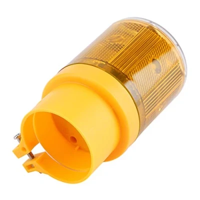 Image of Solar Signal Light,Flashing LED Warning Emergency Lamp,Construction Safety Signs Security Alarm Strobe Lamp,for Traffic Industrial(B)