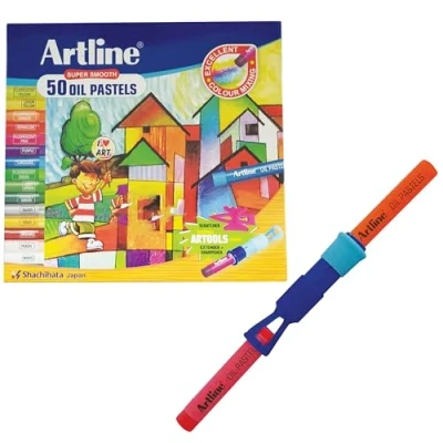 Image of artline Oil Pastel Colors 50