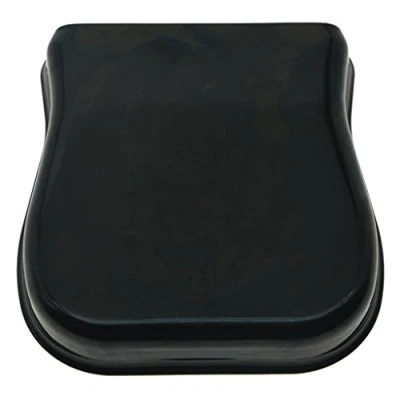 Image of KAISH Vintage Ashtray Style Tele Bridge Cover Protector for Telecaster/Tele Black