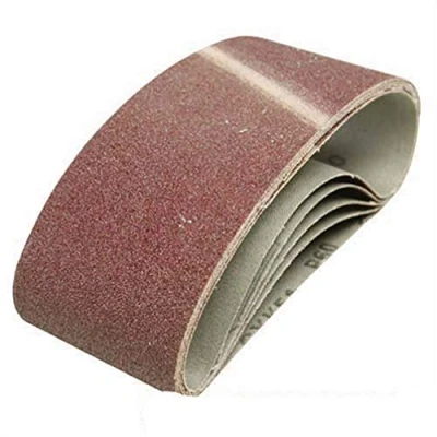 Image of Silverline Sanding Belts 75 x 457mm 5pk 120 Grit