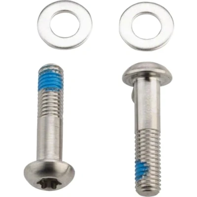 Image of SRAM Bracket Mounting Bolts Stainless T25 32mm (2 Pcs) Flat Mount Caliper: