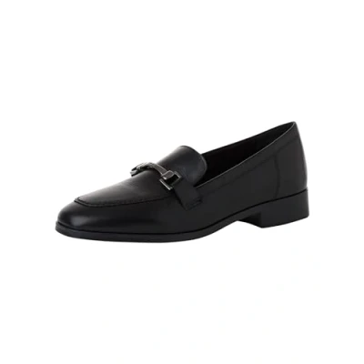 Image of Tamaris Slipons, Women&#039;s, Size: 5.5, Black leather shoes