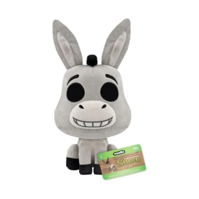 Image of Funko Pop! Plush: Shrek Donkey (7&quot;) ​ Collectable Soft Toy Birthday Gift Idea Official Merchandise Stuffed Plushie for Kids and Adults Ideal Movies Fans
