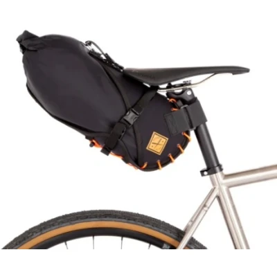 Image of RESTRAP Saddle Bag Rear + Dry Bag, unisex_adult, RS_SB2_LRG_ORG, Orange, 8L