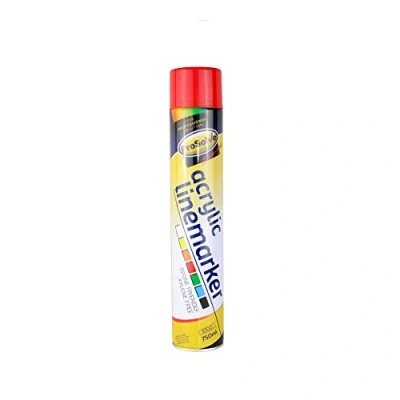 Image of Red Line Marker Spray Paint for Football Pitch, Car Parks, Floors &amp; Warehouses 12 x 750ml