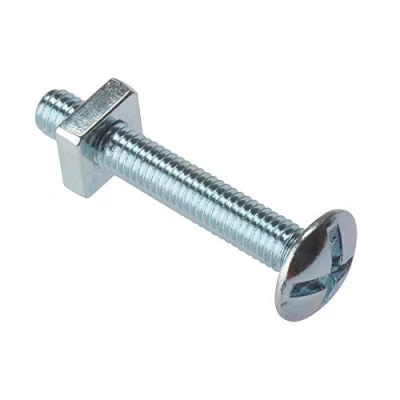 Image of Forgefix RBN680M Roofing Bolts and Square Nuts Zinc Plated