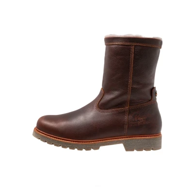 Image of Panama Jack Fedro Igloo Winter boots, Men&#039;s, Size: 6.5, Chestnust Sheepskin