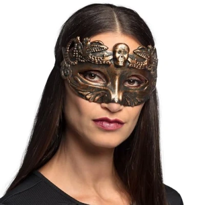 Image of Boland 72327 Eye Mask Skull Master, for Costumes, Carnival, Theme Party and Halloween
