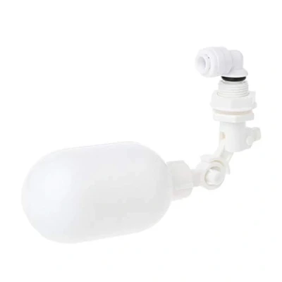 Image of Haveratio Plastic Float Ball Valve Adjustable Water Filter Automatic Filling Tank 1/4&quot; Quick Connec