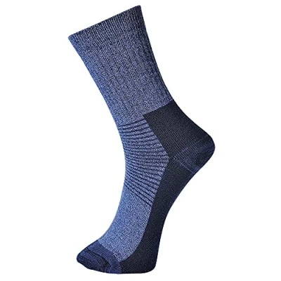 Image of Portwest Thermal Sock, Size: 39 43, Colour: Blue, SK11BLU39 43
