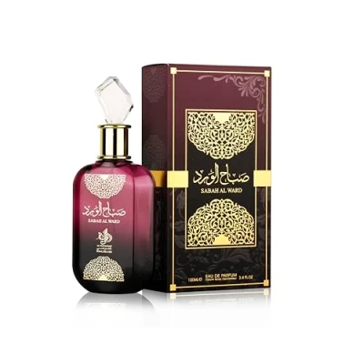 Image of Al WATANIAH Sabah Ward Luxury Perfume for Women, Eau de Parfum 100ml, Floral and Sophisticated Fragrance