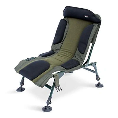 Image of Abode Compact Carp Anglers Fishing Tackle Camping Folding Sport Low Chair