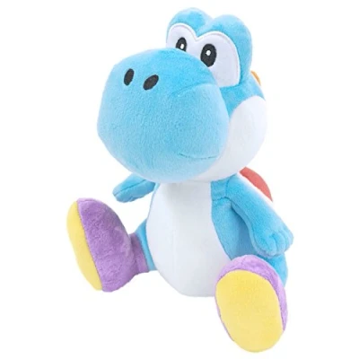 Image of Super Mario ALL STAR COLLECTION stuffed toy light blue Yoshi S